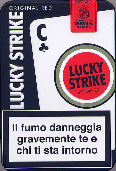 Lucky Strike Tin Pack LUCKY Original Red cigarettes